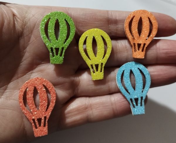 Balão Colorido (120 Adesivos)