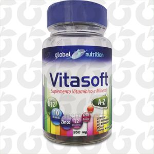 Vitasoft 950mg 60 Cápsulas Global Nutrition