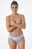 Cueca Feminina malha - Ref. 1272
