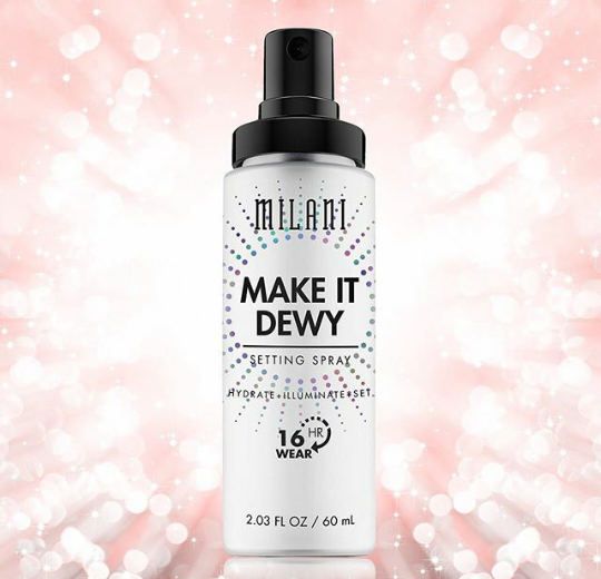 Spray 3 em 1: hidratante +primer+ fixador de maquiagem Milani