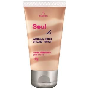 HIDRATANTE MÃOS EUDORA SOUL VANILLA IRISH CREAM TWIST 75 ml