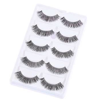 Kit com 5 Pares de Cílios Postiços