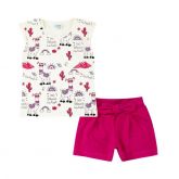 Conjunto Infantil Lhama Cacto