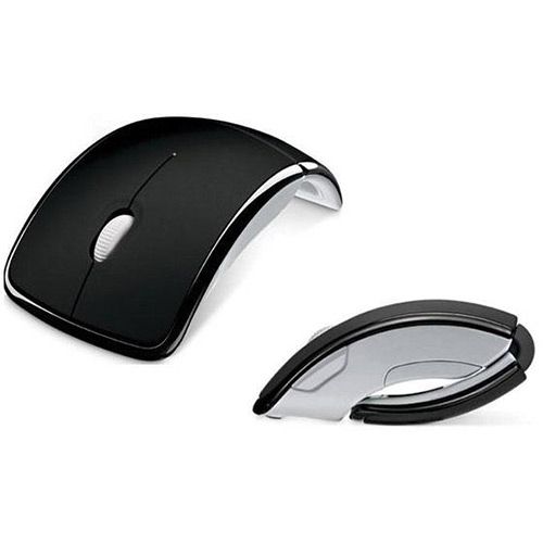 Mouse Wireless Clamshell 0979 USB - Preto - Leadership