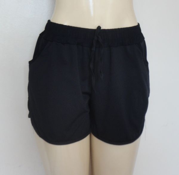 Short Cordão Solto e Elástico Cintura