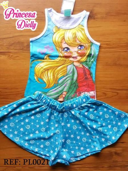 Conjunto Polly tam 4 e tam 8