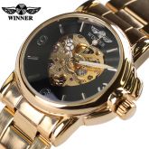 Relógio Feminino Automático Esporte Coração Black Elegante