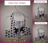 coleiras com guia Alvinegra