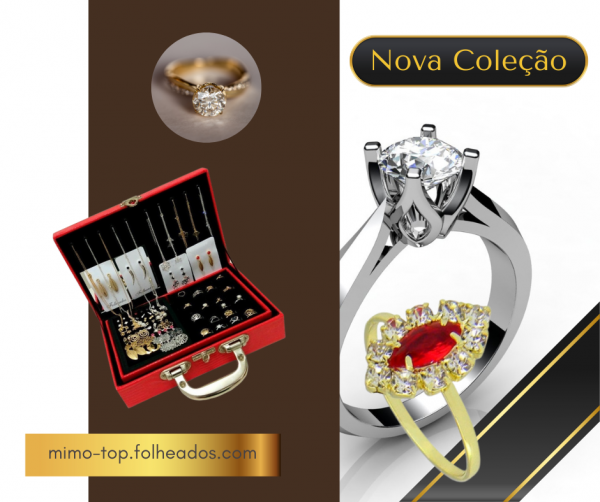 SemiJóias folheados Top