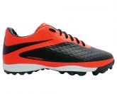 Chuteira Society Nike Hypervenom Laranja e Preto MOD:11265