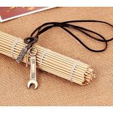 Colar - Lureme® - de Liga/Pele - Colares com Pendentes - para Pesta/Diário/Casual - com # #02321534