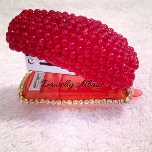 Mini grampeador de pérola
