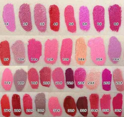 Batom Líquido Matte MN Long Lasting Cores
