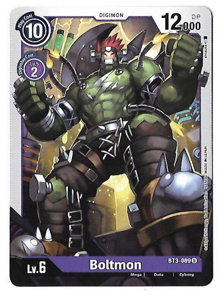 Digimon CCG Boltmon - Common BT3