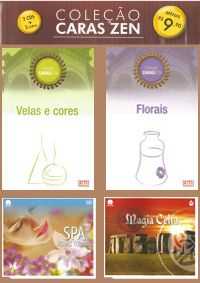 Velas e Cores / Florais / Spa / Magia Celta - Col. Caras Zen (Kit - 2 livros + 2 CDs) Edição 2