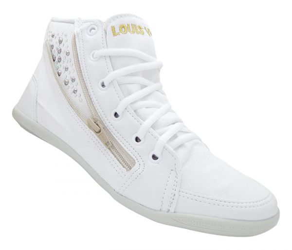 Bota Feminina Louis Vuitton Branca