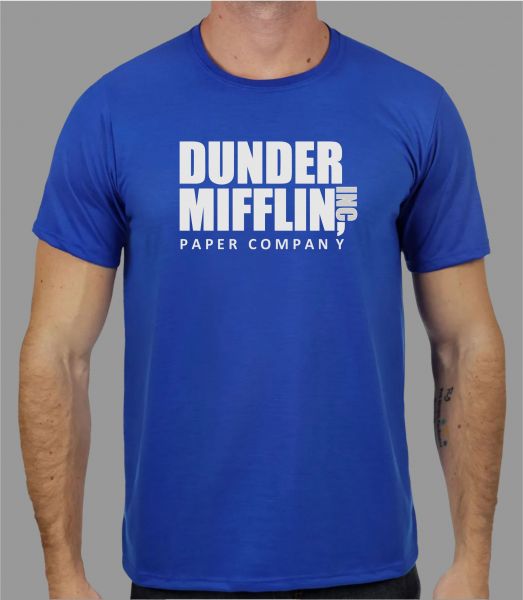 Camiseta Série The Office Empresa de Papel Dunder Mifflin
