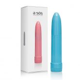 Vibrador Personal Multivelocidade na cor Azul - 13cm