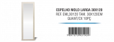 REF. EML30120 - ESPELHO 30X120