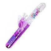 FEMALE MASTURBATION VIBRADOR VAI E VEM COM 8 ROTAÇÕES SEXY IMPORT