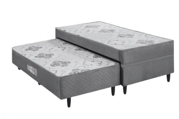 Colchobox Solteiro Prestige Molas com Cama Auxiliar 88x60 EcoTec