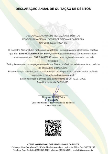SAMIRA SLEYMAN DA SILVA