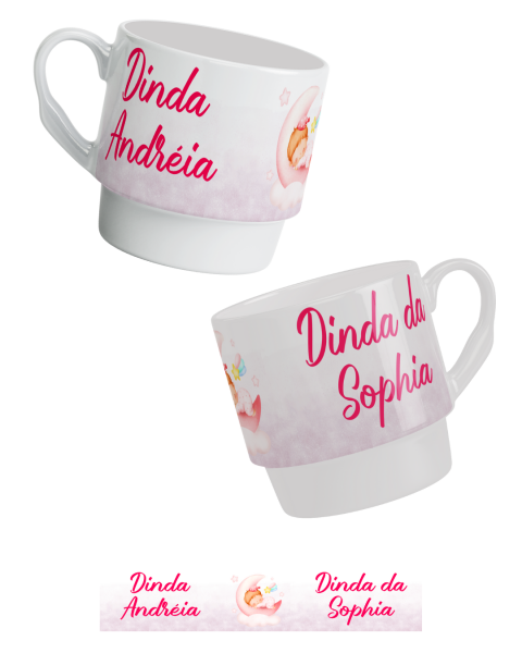 Xícara Dinda de Menina 001