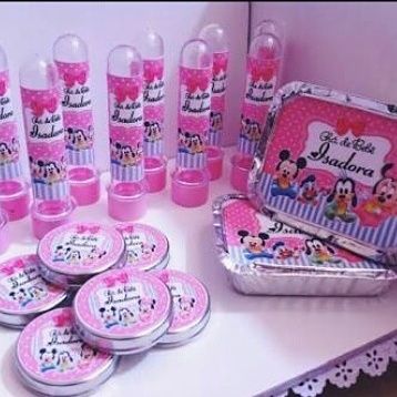 Kits com 20 tubet 20 latinhas 20 marmitinhas