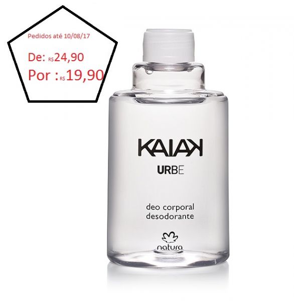 Refil Deo Corporal Kaiak Urbe Masculino - 100ml