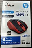 Mouse Optico Sem Fio 1600dpi Knup G12