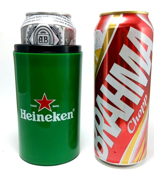 Porta Latão 473ml (Heineken)