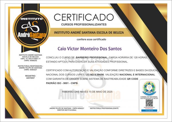 CAIO VICTOR MONTEIRO DOS SANTOS