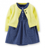 BODY VESTIDO COM CARDIGAN CARTER´S