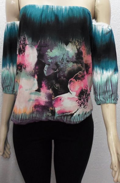 Blusa cigana estampada Cod: 00024