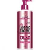 Elseve Light-Poo Quera Liso Creme de Limpeza Inteligente com 400ml