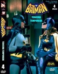 DVD BATMAN - ADAM WEST - 3 TEMP - 4 DVDs