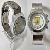 RELÓGIO FERRARI COM STRASS