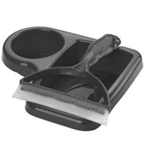 Kit Porta Detergente E Rodinho De Pia Plástico Cozinha