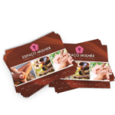2.500 Flyers - Couchê 80g sem verniz - 10x15 cm - 4/0