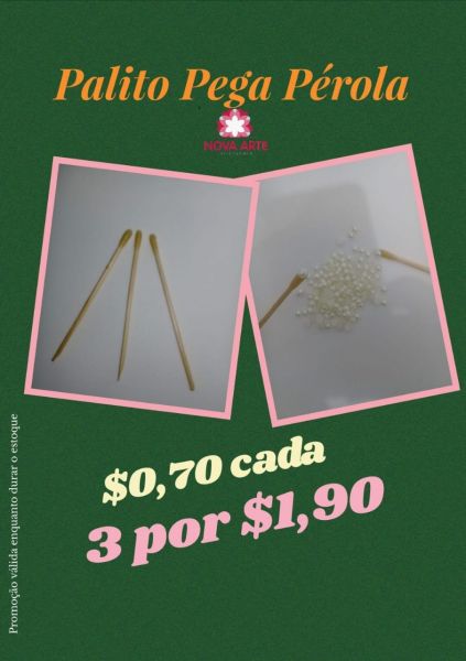 Pega pérola (Palito)