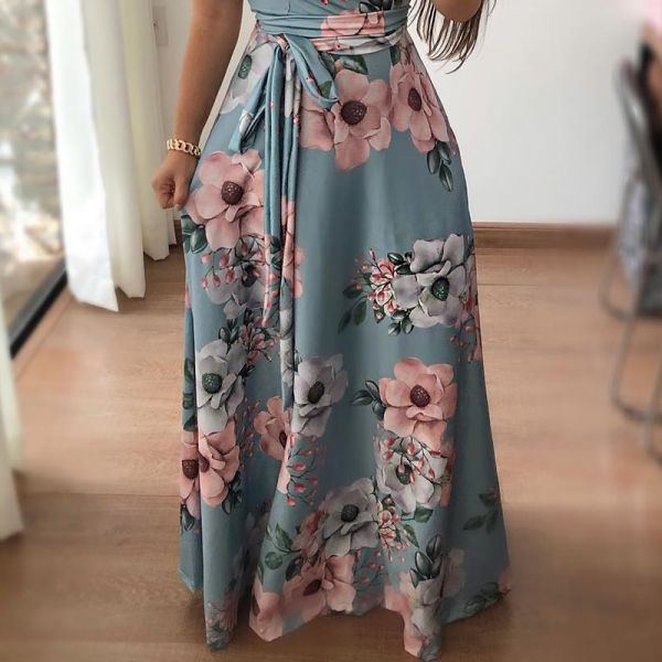 Vestido Longo Denise Cod 3352