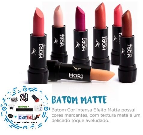 Batom Matte Mori Makeup KIT 5