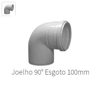 Joelho 100mm 90º soldavel