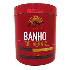 BANHO DE VERNIZ DE MORANGO 1 KG (ALISA)