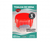 Toalha De Mesa Mizza Home Kit com 15 unidades