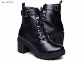 1-Ankle Boot com meia pata feminina- bota cano curto salto TORRICELLA inverno luxo