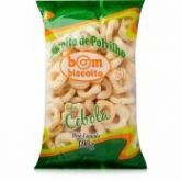 Biscoito Polvilho Cebola Zero Glúten 100 Gramas Bom Biscoito