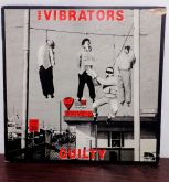 The Vibrators - Guilty 1982 LP Nacional de época!!