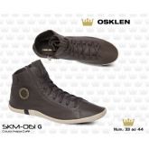 BOTA OSKLEN COURO NAPA CAFÉ  Cód. do produto: SKM-061-G