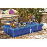 Piscina Standard 3000 Litros Azul Metalurgica Mor